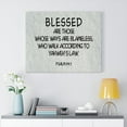 thumbnail image 7 of Scripture Walls Psalm 119:1 Yahweh's Law Scripture Bible Verse Canvas Christian Wall Art Ready to Hang Unframed, 7 of 7