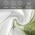 thumbnail image 5 of Marble Sage Green Cloth Napkins, Gold White Modern Gradient Ocean Wavy Washable and Reusable Dinner Napkins Set of 6, Table Napkin for Kitchen Party Birthday Wedding Hotel Housewarming 20"x20", 5 of 8
