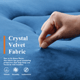 thumbnail image 5 of Japanese Floor Mattress Futon Mattress Sleeping Mat Blue Camping Mattress Full, 5 of 5