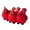 Red, variant on Bird Shaped Planter, Resin Red Birds Plant Pot, Creative Three Little Birds Flowerpot, Red Birds Triplets Floral Succulent Plant Container for Indoor Home Decor(Red Bird Planter)