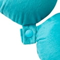thumbnail image 4 of Bon Voyage Classic Memory Foam Travel Neck Pillow, Teal, 4 of 6