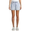 EV1 from Ellen DeGeneres Alex Relaxed Bleached Wash Jean Shorts Women's