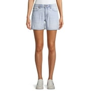 EV1 from Ellen DeGeneres Alex Relaxed Bleached Wash Jean Shorts Women's
