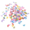 thumbnail image 4 of 2x Approx.200pcs Mariposa Brillante Boda Confeti de Scrapbooking Adorno DIY Craft BLESIY Chispitas de confeti, 4 of 8