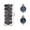 B, variante sur EGNMCR Ornements Suspendus de Noël, Décorations de Noël, Ornements de Noël, Cadeaux de Noël 24 Pcs Boules d'Arbre de Noël Décoration de Fête à la Maison 3CM Topper Boules