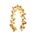 thumbnail image 1 of Maintenance Free Fake Flowers Fall Maple Leaves Garland 78Inch Artificial Maple Autumn Garland Hanging Fall Vines Table Decorations Front Door Fall Decor Thanksgiving Decorations Decor Outside, 1 of 8