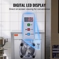thumbnail image 5 of VEVOR Heladera para Uso Comercial, Produce 18 Litros por Hora, 1780W, Ofrece Un Solo Sabor, Equipada con Ruedas, Cilindro Inoxidable de 6L, Pantalla LED, Función de Preenfriamiento y Limpieza Automáti, 5 of 5