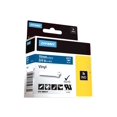 thumbnail image 4 of DYMO Rhino Coloured Vinyl - Vinyl - permanent adhesive - white on blue - Roll (0.75 in x 18 ft) 1 cassette(s) tape - for DYMO ILP219; Rhino 4200, 5000, 5200, 6000; RhinoPRO 3000, 5000, 6000, 6500, 4 of 4