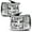 White, variant on RVNI Headlights For 2007-2014 Chevy Silverado 1500 2500HD 3500HD Lamps OE Style Black