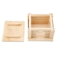 thumbnail image 1 of 1 caseta de madera natural para hámster, cabaña plana para ratas, jaula para ratones, juguetes para mascotas pequeñas., 1 of 12