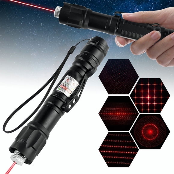 6000Mile Red Laser Pointer Star Visible Beam Light Lazer Pen + Battery & Charger