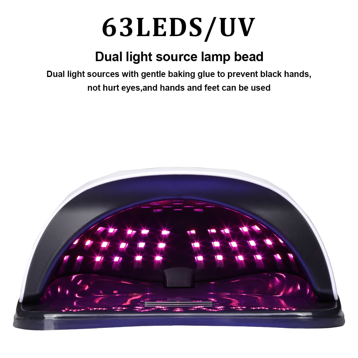 288W Nail Quick Dryer LED Light UV Varnish Gel Curing Machine Electric Nail Lamp