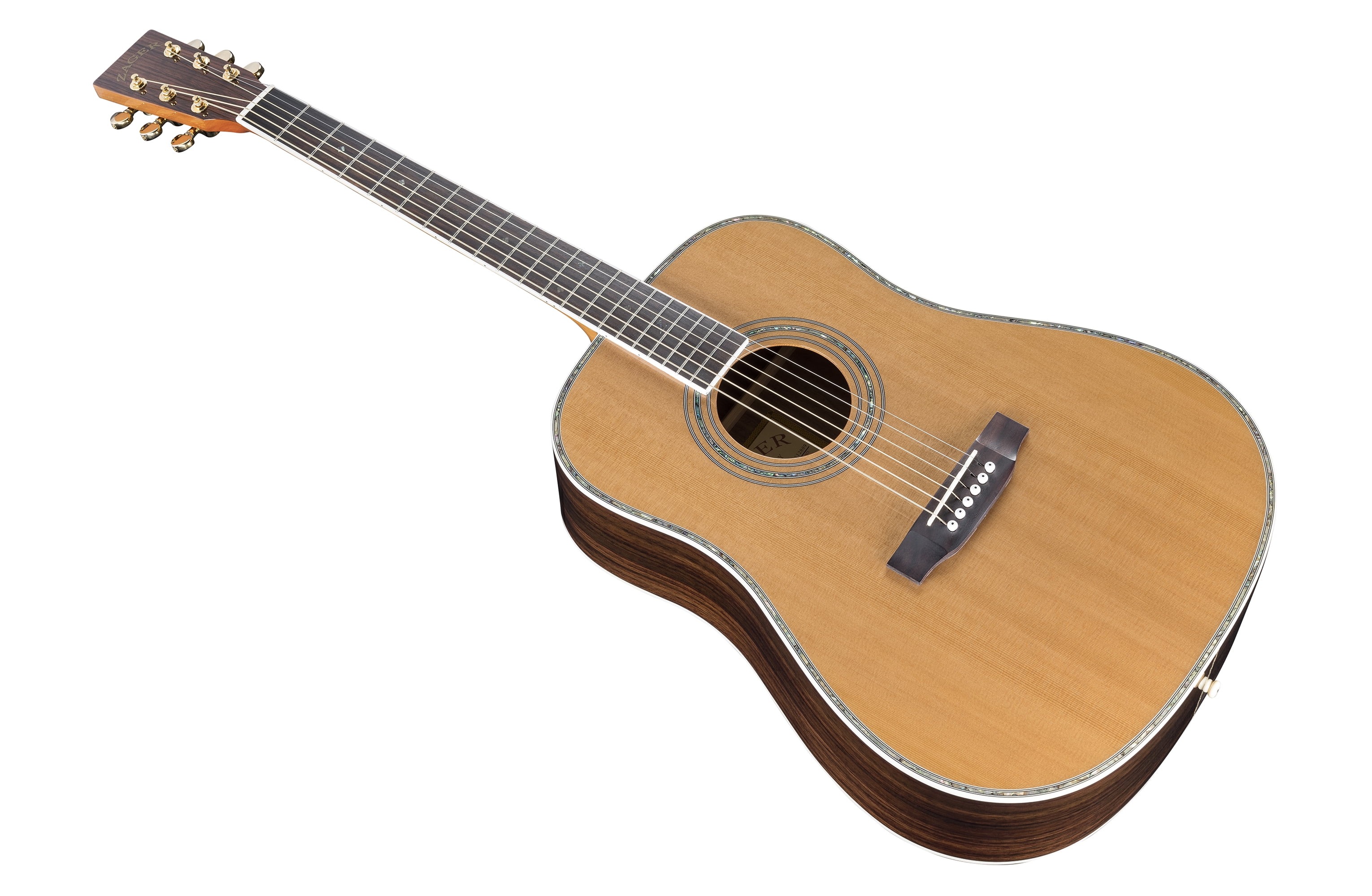 Buy Zager Full Size ZAD80 Solid Cedar/Rosewood Acoustic Guitar