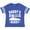 Football Blue and White, variant on Inktastic Daddys Lil Racing Buddy Boys or Girls Toddler T-Shirt
