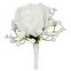 thumbnail image 2 of Flores de boutonniere, broches de flores artificiales baratos para mujeres para broches, Rosa + gipsófila, 2 of 9