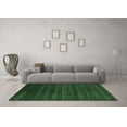 thumbnail image 3 of Ahgly Company Indoor Square Abstract Emerald Green Modern Area Rugs, 7' Square, 3 of 4