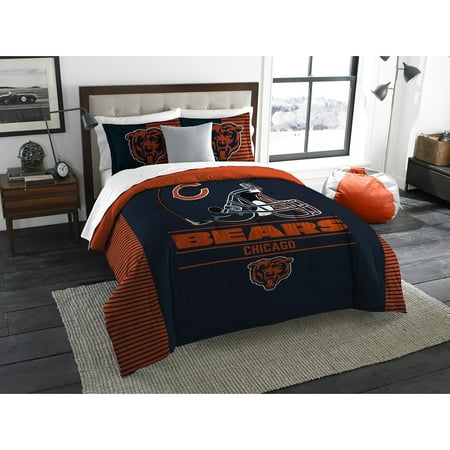 Chicago Bears The Northwest Company Nfl Draft King Comforter Set