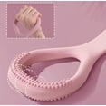thumbnail image 3 of Yoga Strap, Multi-Loop Strap, 12 Loops Yoga Stretch Strap, Nonelastic Stretch Strap for Physical Therapy, Pilates, Dance and Gymnastics with Carry Bag-Pink, 3 of 7
