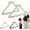 2PCS-A, variant on Over The Door Hanger Rack, 2026 New Over-The-Door Hanger Organizer, No Drill Space Saving, for Coat Hat Scarf Towels,No-Drill Heavy Duty Storage Organizer for Bedroom and Entryway (White)