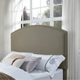 thumbnail image 6 of CASSIE CURVED UPHOLSTERED FULL/QUEEN HEADBOARD IN BOURBON LINEN, 6 of 9