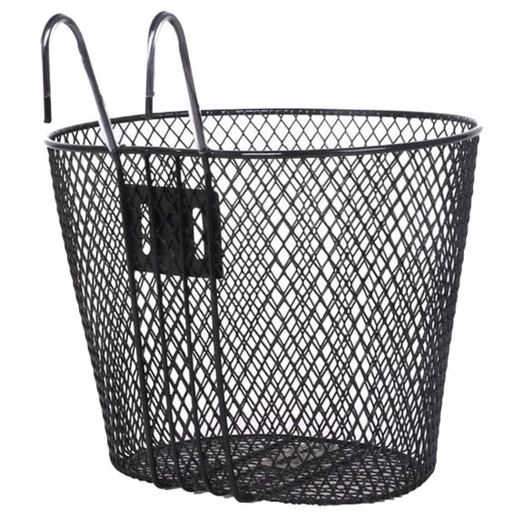 SEWACC Long-Term Use Bicycle Basket Iron For Bike Accessories 1Pcs 12.6x9.8in