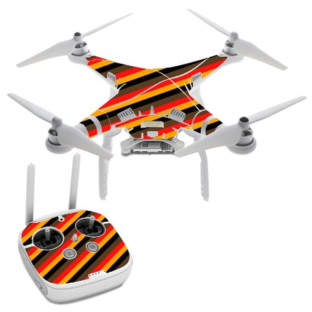 Retro 70'S Lines DJI Phantom 3 Professional Skin Skins Vinyl Decal Kit