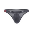 thumbnail image 1 of Tanga de seda de hielo fina con forma de U para hombre, cintura baja, sexy, a la moda, 1 of 6