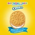 thumbnail image 3 of OREO Golden Birthday Cake Creme Sandwich Cookies, Limited Edition, 10.68 oz, 3 of 12
