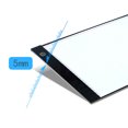 thumbnail image 3 of A4 Copy Board LED Light Writing Desk Third Gear Illuminating Board Calligraphy Drawing Board with Scale Stencil Artist Drawing Lightbox Pad Board with USB Cable (Black), 3 of 8