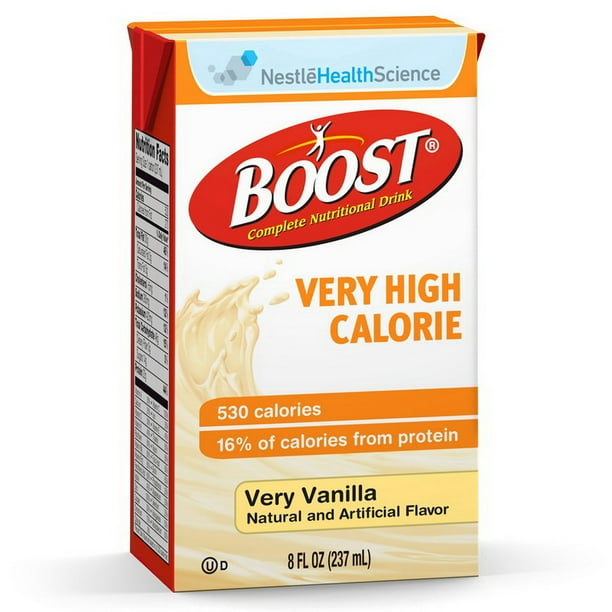 BOOST® VHC (VERY HIGH CALORIE) VERY VANILLA 8 OZ CARTON CASE/27