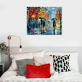 thumbnail image 5 of Nawypu -Art wall art “Autumn Alley”| Citcape wall art for living room | Painting for wall decoration | Abstract canvas wall art for home or office | Acrylic painting, 5 of 6