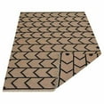 thumbnail image 5 of Rugsotic Carpets Handmade Rugs Hand Woven Kilim Rectangle 2'x4' Cream Charcoal Wool for Indoor Use, 5 of 5