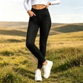 thumbnail image 5 of MXUIKV Jeans Pants for Women Stretchy Slim Fitted High Waist Casual Daily Wear Trousers with Pockets(Large,Black), 5 of 5