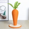 thumbnail image 4 of Cat post for scratching Toy for Claws Carrot Shape Craft Cat Climbing -, 4 of 8