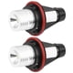 thumbnail image 2 of 2pcs Car Bright 6000K 5W Angel Eyes LED Light Lamp for E60 E61 E39 E53, 2 of 4