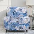 thumbnail image 2 of Kuiaobaty Watercolor Butterfly Recliner Couch Cover with Elastic Bottom Breathable Reclining Slipcover Easy Installation Recliner Chair Cover Large Thick Reclining Sofa Slipcover for Pets, 2 of 8