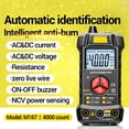 thumbnail image 4 of Multímetro Digital M167 Auto Range Digital Multi Tester Con Probador De Voltaje De Iluminación Led Para Principiantes Y Entusiastas Del Mantenimiento Kearding TO006473-00, 4 of 6