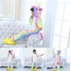 thumbnail image 1 of Pijamas navideños de unicornio para niños y niñas, ropa de dormir de invierno con diseño de animales, 1 of 2