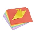 thumbnail image 3 of OULII 100Pcs Origami Paper Assorted Color Square Diy Folding For Kids Beginners Craft, 3 of 6