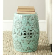 Safavieh Floral Medallion Indoor/Outdoor Garden Patio Stool, Blue
