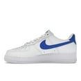 thumbnail image 2 of Nike Men's Air Force 1 Low '07 White Hyper Royal Shoes, from StockX, 2 of 5