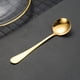 thumbnail image 2 of Cuchara De Acero Inoxidable Vajilla Cuchara Pequeña Redonda Cuchara Para Remover Café Cuchara Pequeña Redonda De Titanio Dorado Cuchara Pequeña, 2 of 2