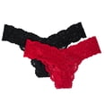 thumbnail image 2 of Smart & Sexy Women's Signature Lace Thong, 2-Pack, Style-SA849, 2 of 4