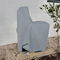 thumbnail image 6 of Covers & All Water Softener Outdoor Cover, Waterproof, Anti UV & Tear Proof Filter Tank Cover with Handle, Zippers & Air Vents (40" H x 30" W x 16" D Inches, Gray), 6 of 7