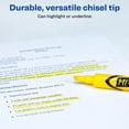 thumbnail image 3 of Avery Hi-Liter Desk Style Highlighters Chisel Tip Yellow Dozen (07742), 3 of 8