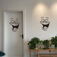thumbnail image 5 of 2Pcs Toilet Sticker Funny Cartoon Toilet Sticker Toilet Seat Sticker Smiley Face Toilet Stickers Bathroom Door Seat PVC, Removable, 5 of 5