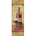 thumbnail image 2 of Williams, Todd 14x32 White Modern Wood Framed Museum Art Print Titled - Vin Rouge, 2 of 4