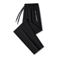 thumbnail image 5 of Baggy Sweatpants Men Big and Tall Straight Leg Comfy Gym Activewear with Pockets Cargo Athletic Work Track Pants, M, 5 of 7