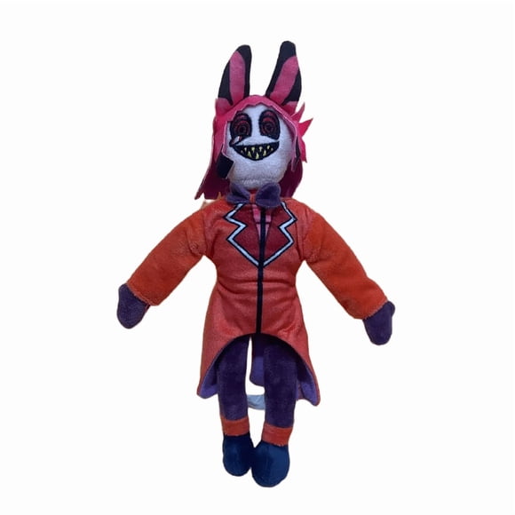 Hazbin Hotel Alastor Plush Toy, 10.2 Inch Soft Stuffed Anime Character Doll, Collectible Figure, Cute Cuddly Gift for Fans & Kids, 26cm