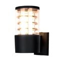 thumbnail image 1 of Matsuzay Lámpara de pared impermeable 12W cubierta redonda Vintage cabeza única jardín luz exterior pared negro IP65 exterior E27 enchufe Iluminación y accesorios No.7 Matsuzay HA025536-07, 1 of 1